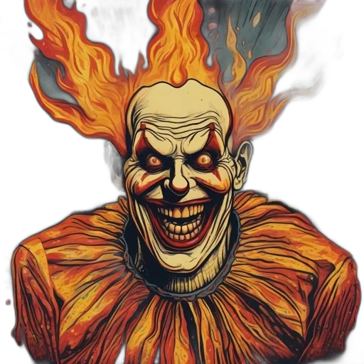 mask, face, creature, comic book art transparent PNG cut-out