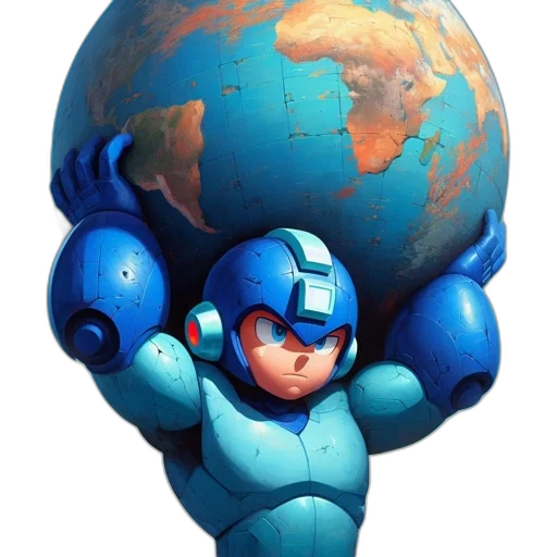 robot, face, weapon, creature transparent PNG cut-out