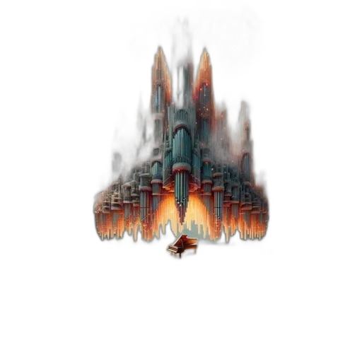 dragon, weapon, sword, robot transparent PNG cut-out
