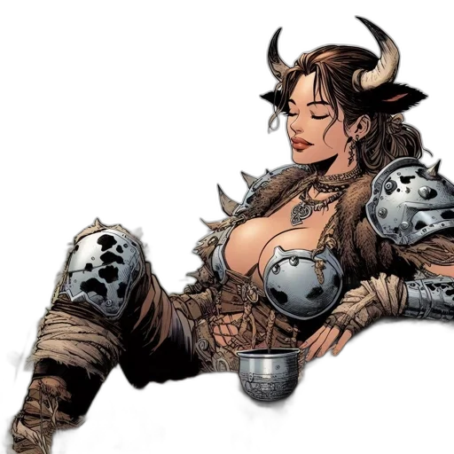 comic book art, concept art, fantasy art, pixel art transparent PNG cut-out