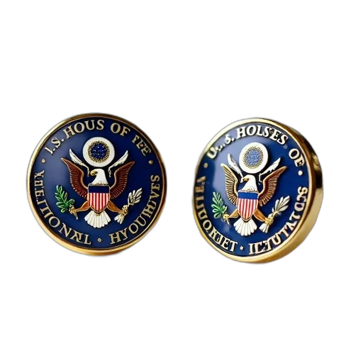 jewelry, pair, gold, cufflinks transparent PNG cut-out