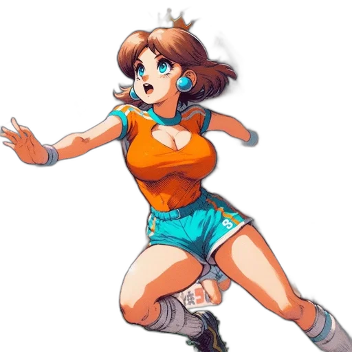 dress, staff, weapon, pixel art transparent PNG cut-out