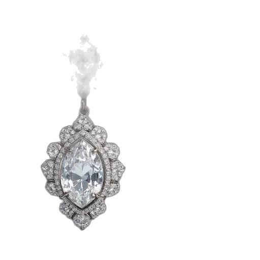 jewelry, crown, earrings, made transparent PNG cut-out