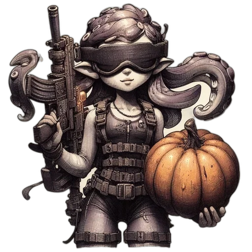 weapon, concept art, fantasy art, pixel art transparent PNG cut-out
