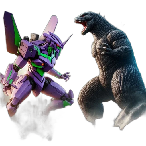 creature, concept art, 3d render, massive transparent PNG cut-out