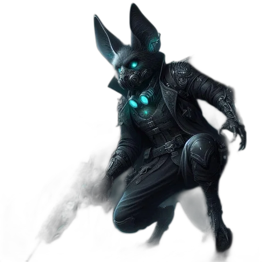 mask, staff, robot, creature transparent PNG cut-out