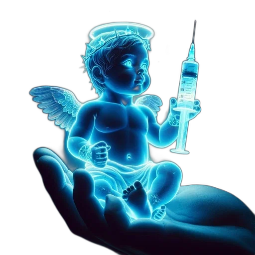 bottle, vaporwave, concept art, pixel art transparent PNG cut-out