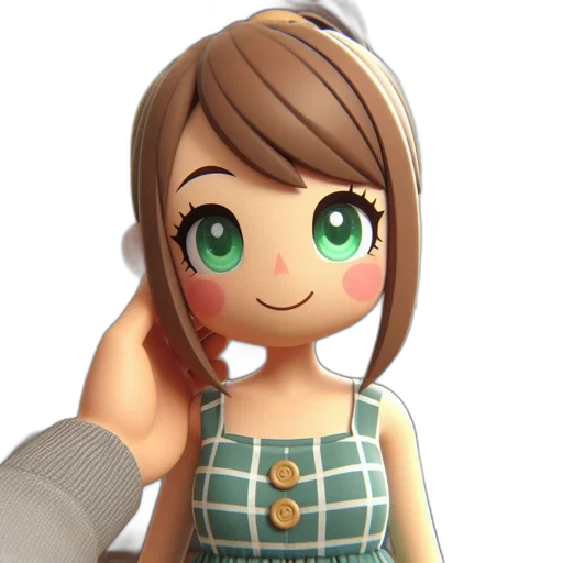 face, dress, staff, robot transparent PNG cut-out