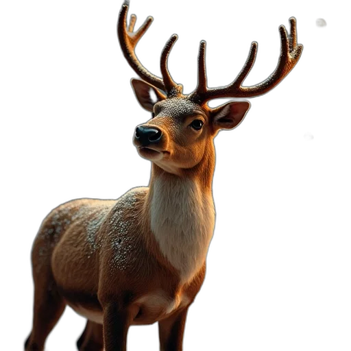 animal, creature, crown, staff transparent PNG cut-out