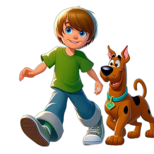 animal, 3d render, cartoon, concept art transparent PNG cut-out
