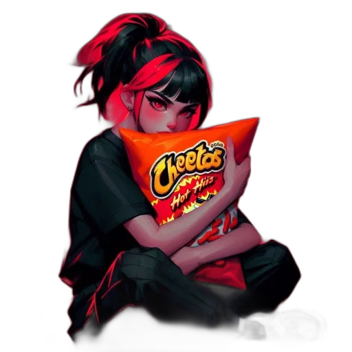 food, comic book art, concept art, anime transparent PNG cut-out