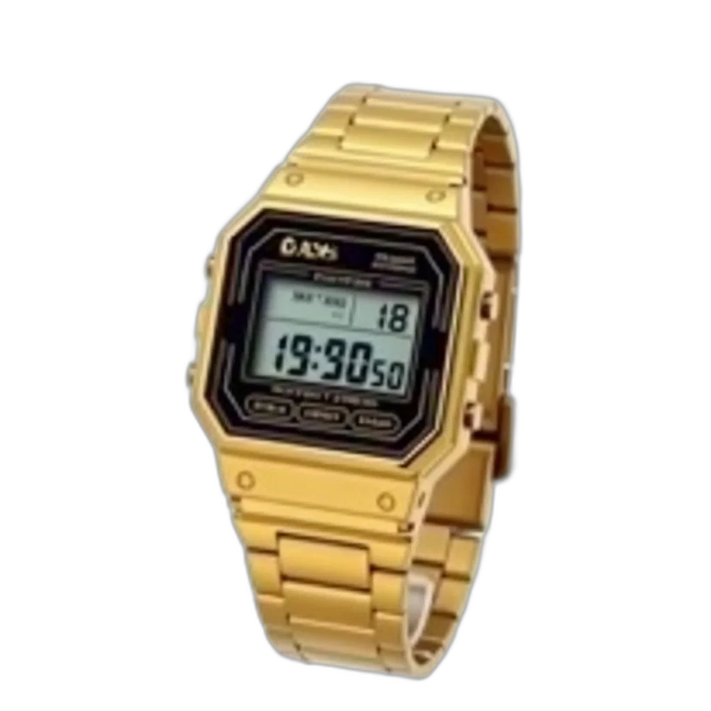 jewelry, vaporwave, golden, digital transparent PNG cut-out