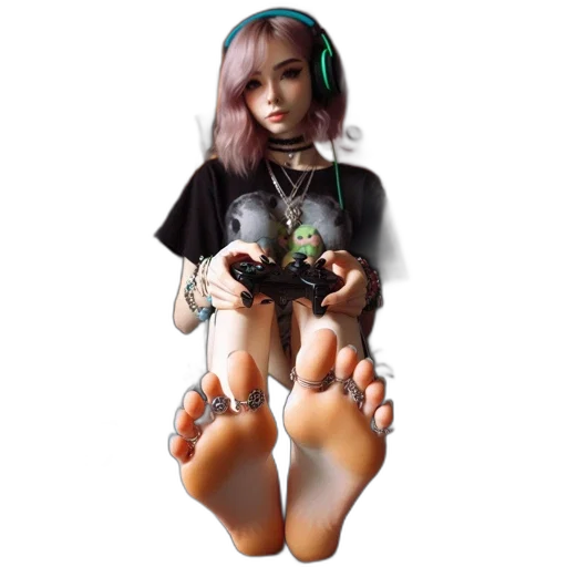 shoes, creature, robot, face transparent PNG cut-out