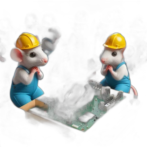 3d render, concept art, group, anthropomorphic transparent PNG cut-out