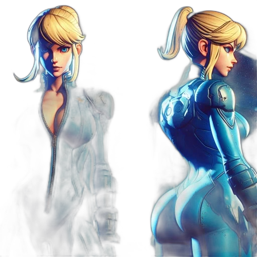 dress, robot, concept art, fantasy art transparent PNG cut-out