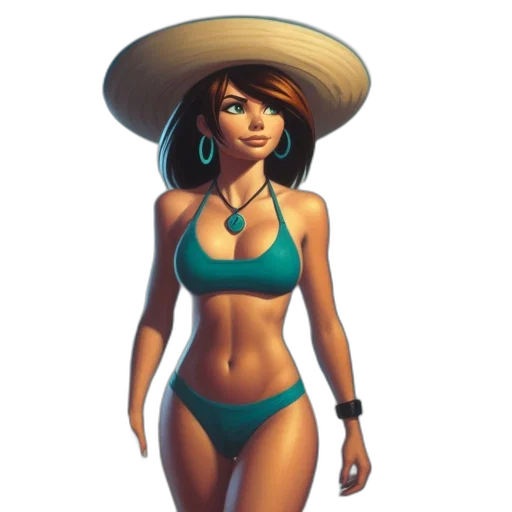 hat, jewelry, staff, concept art transparent PNG cut-out