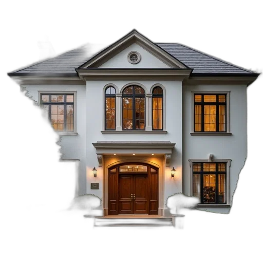 building, 3d render, photorealistic, concept art transparent PNG cut-out