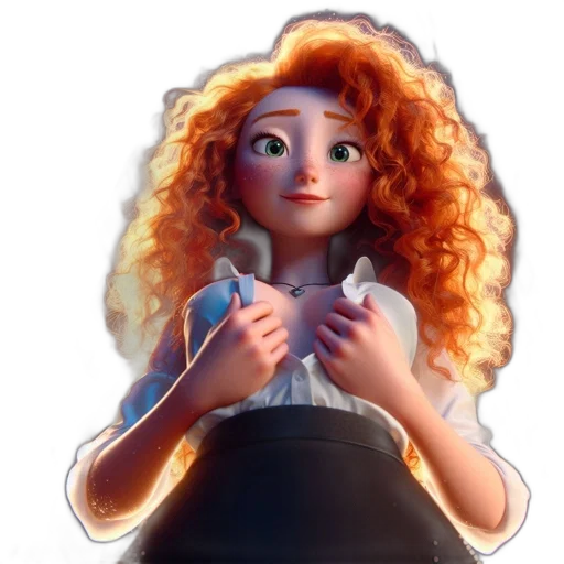 dress, staff, face, concept art transparent PNG cut-out
