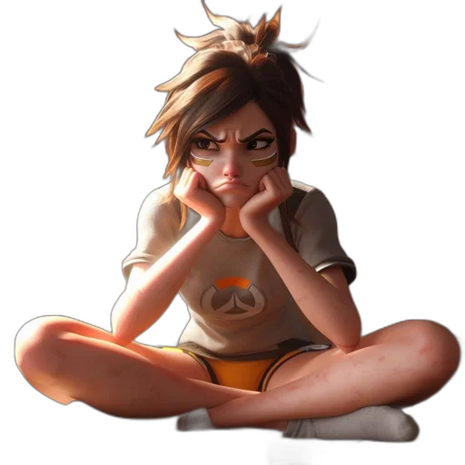 face, staff, concept art, fantasy art transparent PNG cut-out