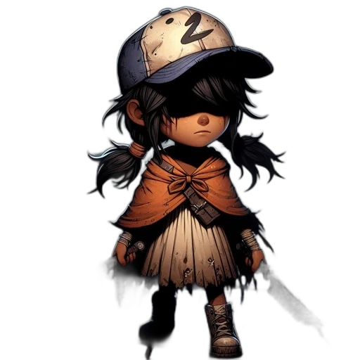 hat, staff, concept art, fantasy art transparent PNG cut-out