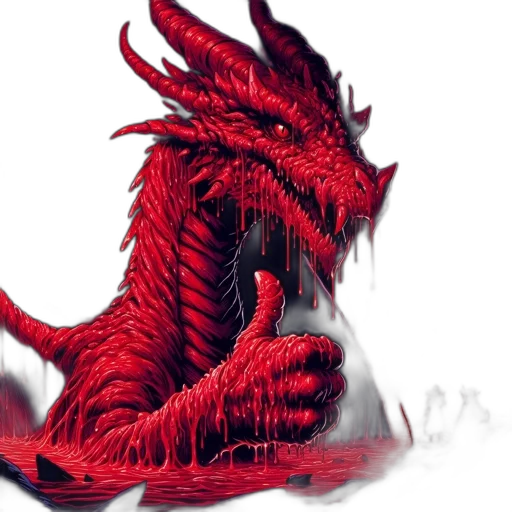 dragon, creature, animal, mask transparent PNG cut-out