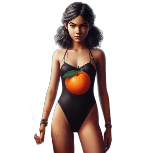 dress, concept art, photorealistic, fantasy art transparent PNG cut-out