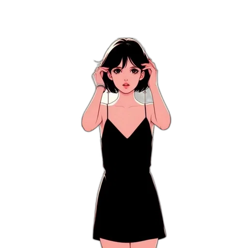 dress, jewelry, mask, face transparent PNG cut-out