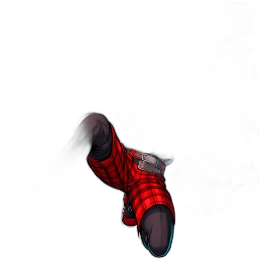shoes, weapon, mask, staff transparent PNG cut-out