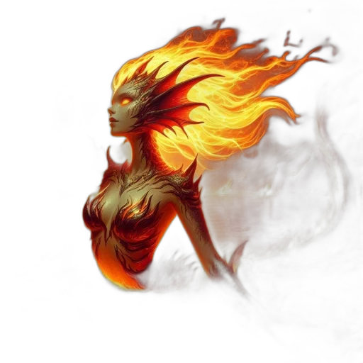 dragon, fantasy art, concept art, pixel art transparent PNG cut-out