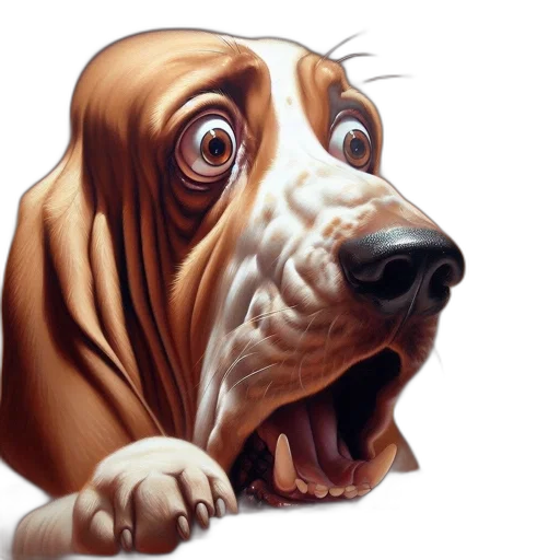 animal, face, creature, photorealistic transparent PNG cut-out