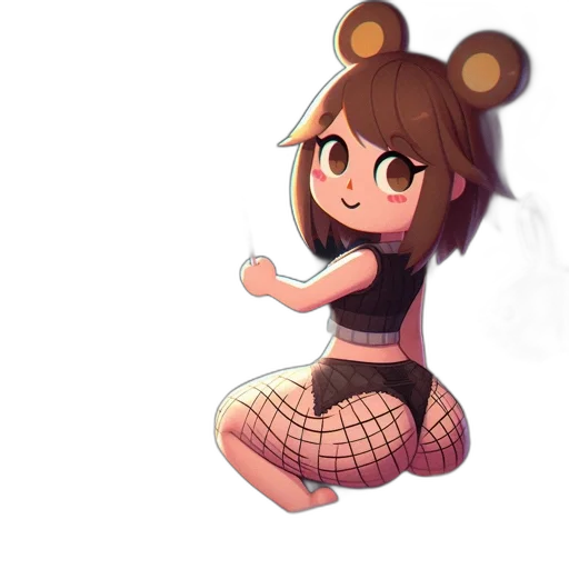 creature, dress, animal, pixel art transparent PNG cut-out
