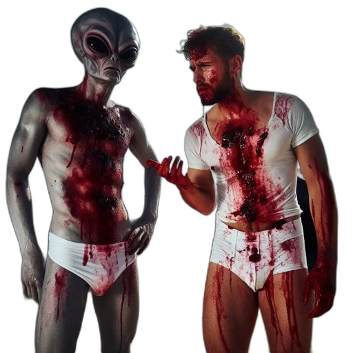 creature, concept art, comic book art, outer space transparent PNG cut-out