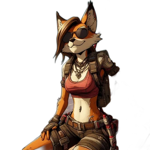 staff, concept art, fantasy art, cyberpunk transparent PNG cut-out