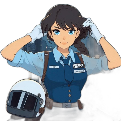staff, jacket, robot, weapon transparent PNG cut-out