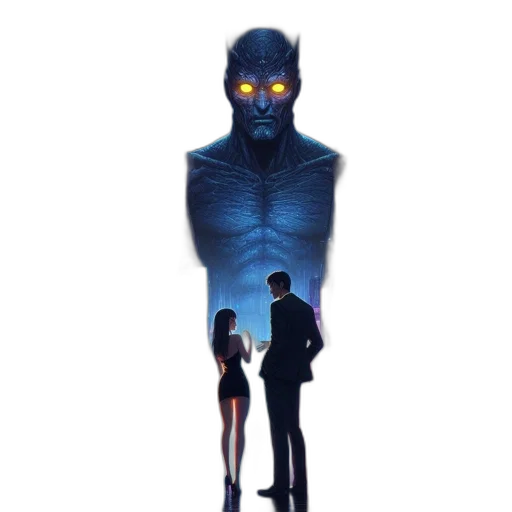 robot, mask, dress, creature transparent PNG cut-out