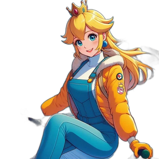 staff, crown, dress, jacket transparent PNG cut-out