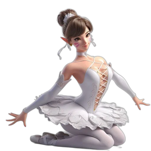 dress, concept art, 3d render, photorealistic transparent PNG cut-out