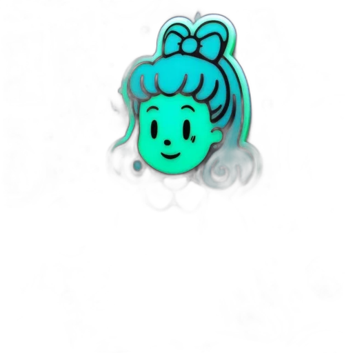 hair, face, mask, creature transparent PNG cut-out