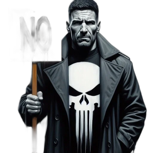 jacket, comic book art, concept art, cyberpunk transparent PNG cut-out