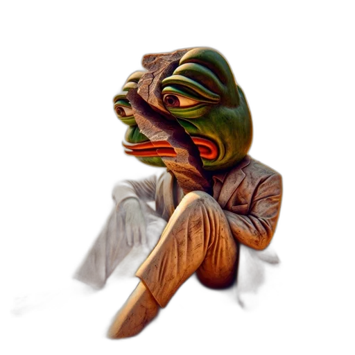 creature, staff, mask, face transparent PNG cut-out