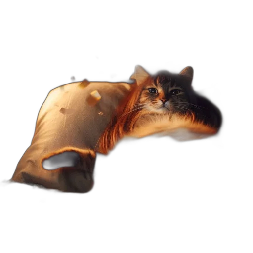 animal, dragon, creature, hat transparent PNG cut-out