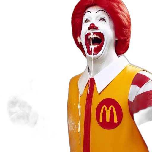 food, exaggerated, comical, portrayal transparent PNG cut-out