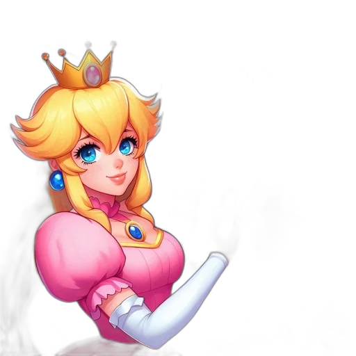 crown, dress, staff, concept art transparent PNG cut-out