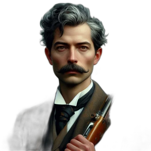 staff, face, photorealistic, concept art transparent PNG cut-out