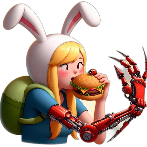 weapon, food, robot, animal transparent PNG cut-out