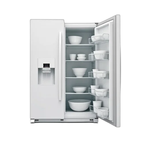 food, furniture, 3d render, white transparent PNG cut-out