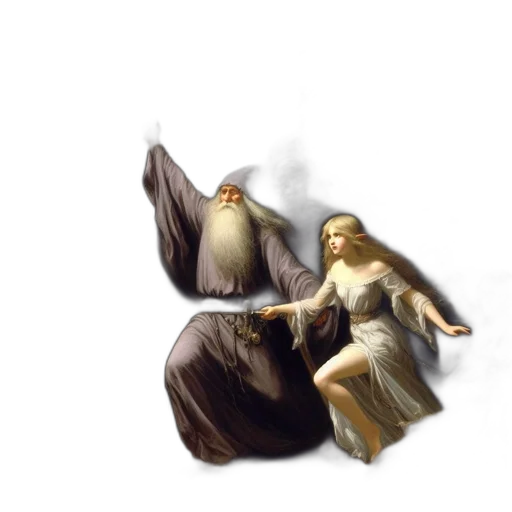 dress, hair, concept art, fantasy art transparent PNG cut-out