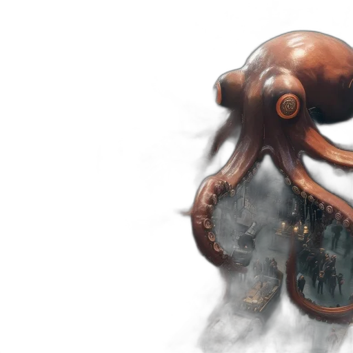 creature, mask, robot, concept art transparent PNG cut-out