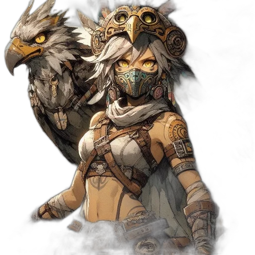 mask, dragon, creature, weapon transparent PNG cut-out