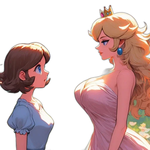 crown, dress, concept art, comic book art transparent PNG cut-out